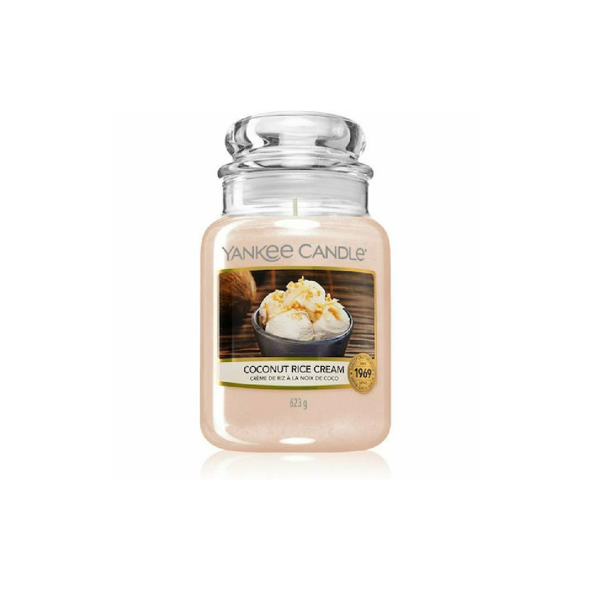 Yankee Candle Coconut Rice Cream Αρωματικό Κερί 623gr