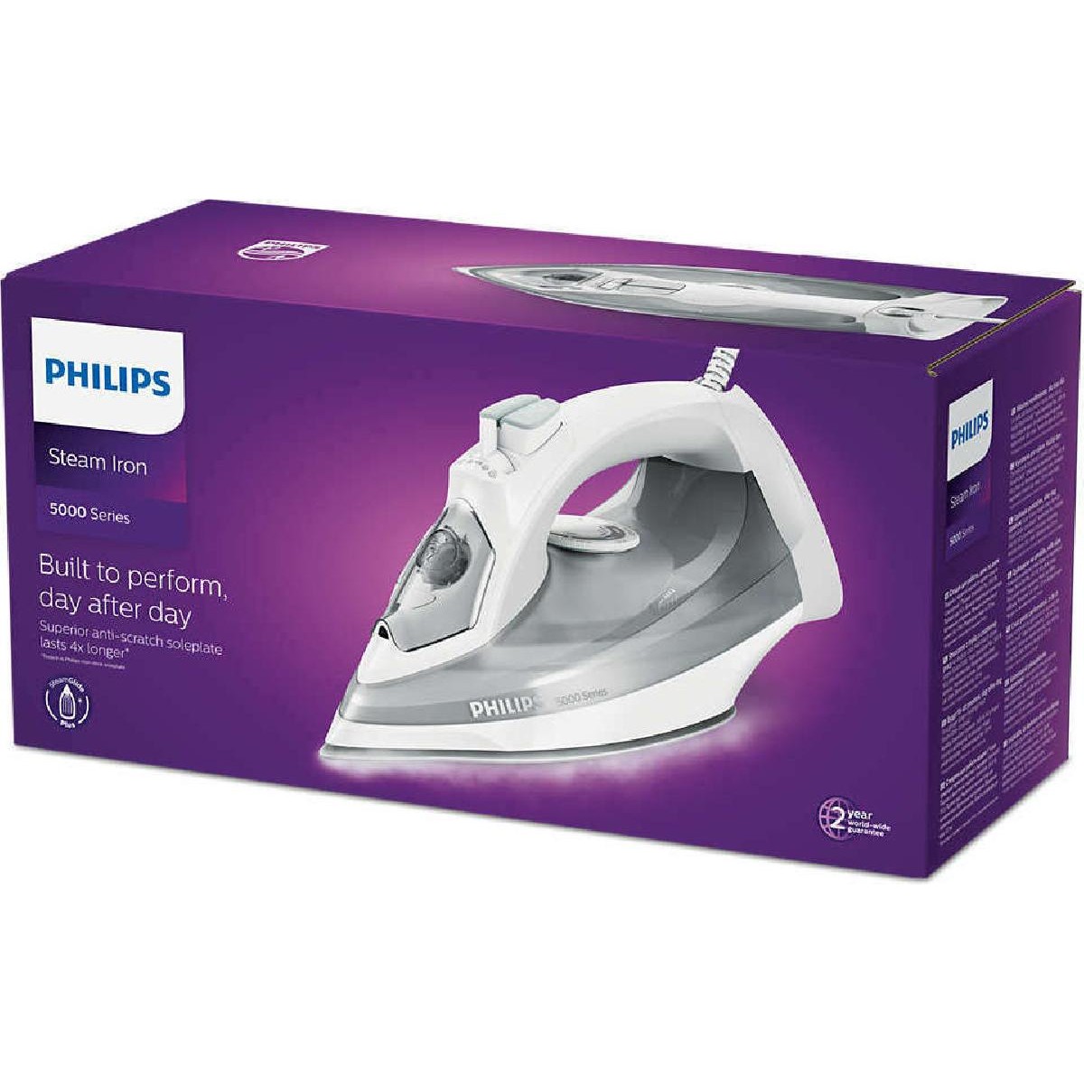 Philips DST5010/10 Steam iron 2400 watt white gray