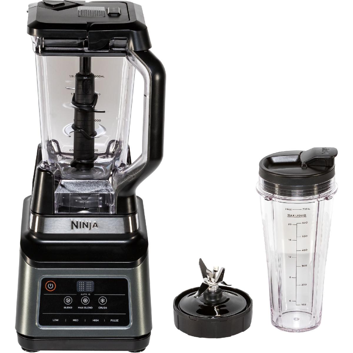 NINJA BN750EU 2-in-1 blender 1200 watt 2,1 lt black/silver