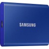 Samsung Portable (MUPC1T0H) 1TB SSD extern T7 USB-C / USB 3.2 indigo Blue