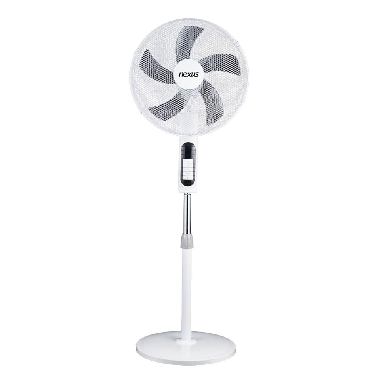 Nexus NF45W Ανεμιστήρας ορθοστάτης 45cm 70 watt white