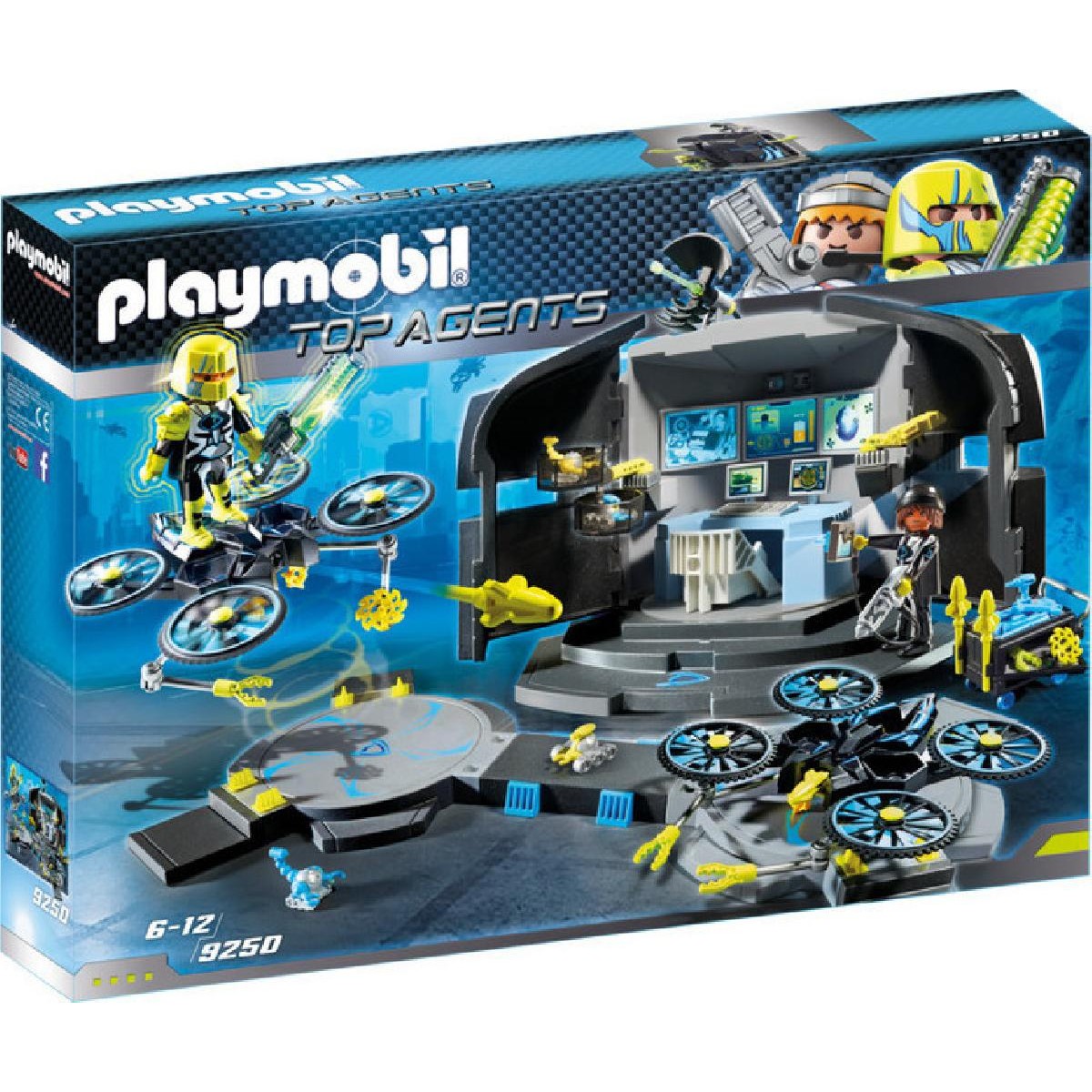 Playmobil Top Agents Αρχηγείο του Dr. Drone (9250)