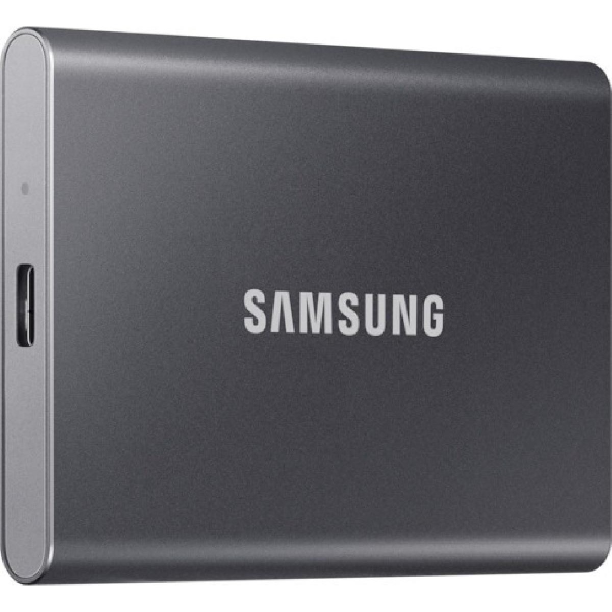 Samsung T7 Gen2 USB3.2 2TB portable SSD external titanium grey (MU-PC2T0T/WW)