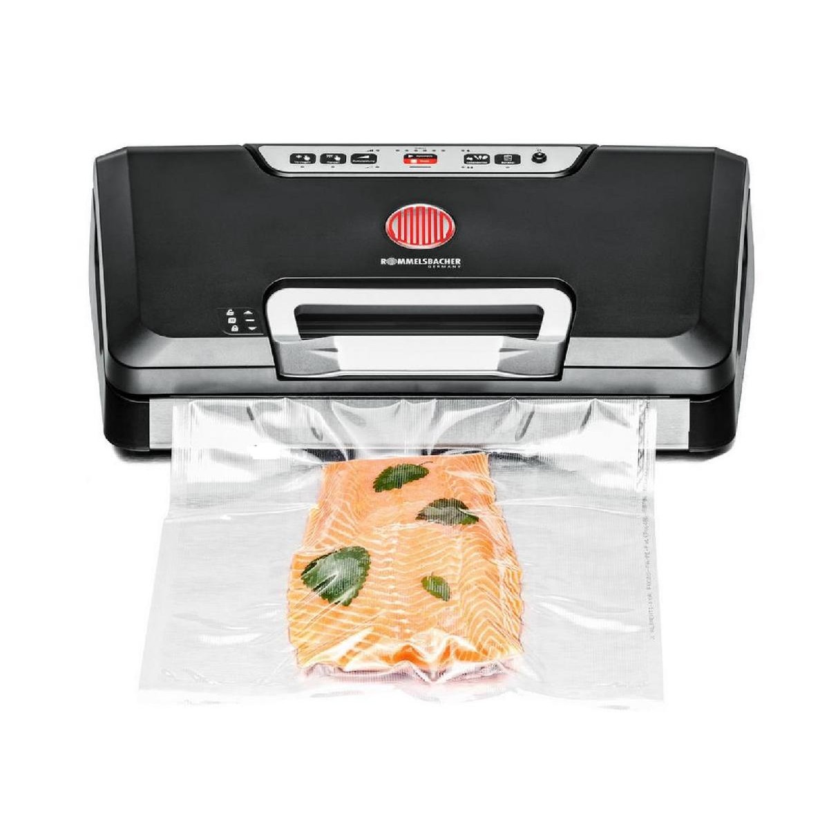 Rommelsbacher VAC 485 Food Vacuum Sealer black silver