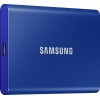 Samsung Portable (MU-PC2T0H/WW) 2TB SSD extern T7 USB-C / USB 3.2 indigo Blue