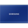 Samsung Portable (MU-PC2T0H/WW) 2TB SSD extern T7 USB-C / USB 3.2 indigo Blue