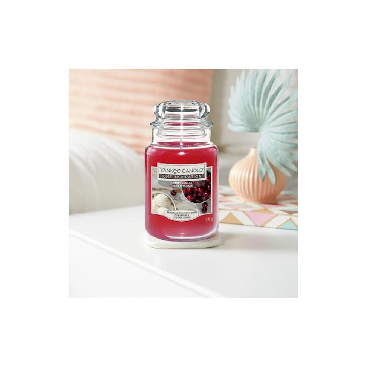 Yankee Candle Cherry Vanilla  Αρωματικό Κερί  538gr