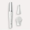 Braun FaceSpa Premium Edition SE830 Face Epilator with Facial Cleansing Brush and Lighted Mirror