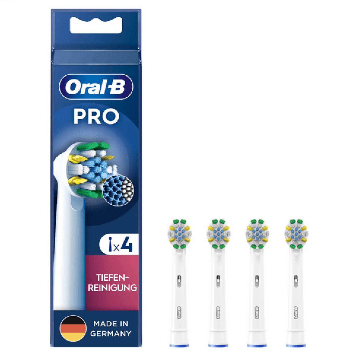 Oral-B Toothbrush Heads Pro Deep Cleaning Pack of 4 white (860885)