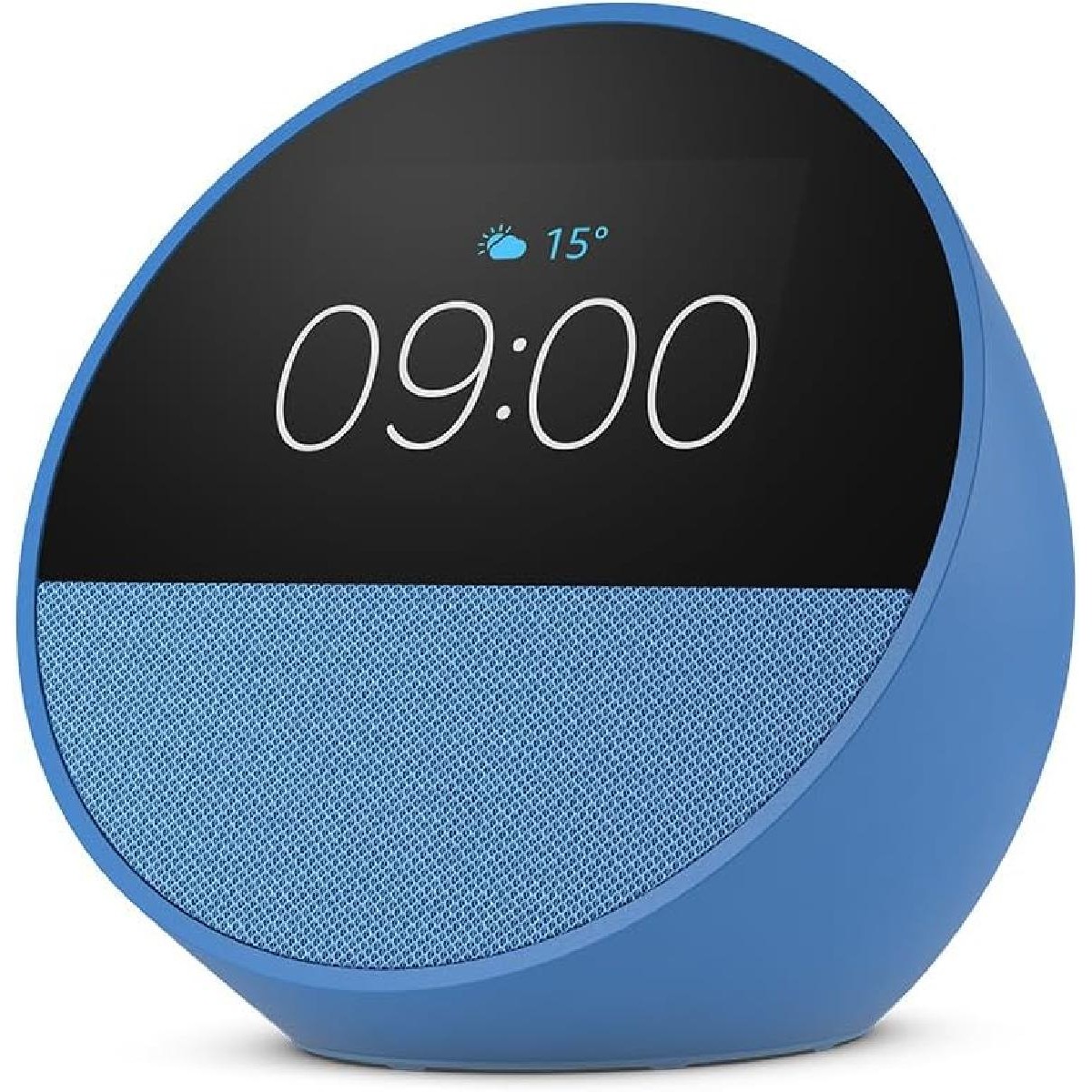 Amazon Echo Spot (2024) Smart alarm clock  with Alexa, Blue (B0C2RSJHS6)