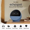 Amazon Echo Spot (2024) Smart alarm clock  with Alexa, Blue (B0C2RSJHS6)