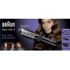 Braun AS330 Satin Hair 3 Ηλεκτρική Βούρτσα Μαλλιών Κεραμική  400 watt black