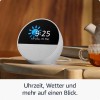 Amazon Echo Spot (2024) Smart alarm clock  with Alexa, white  (B0C2RSK776)