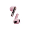 Streetz T150-PLK bluetooth earbuds transparent pink