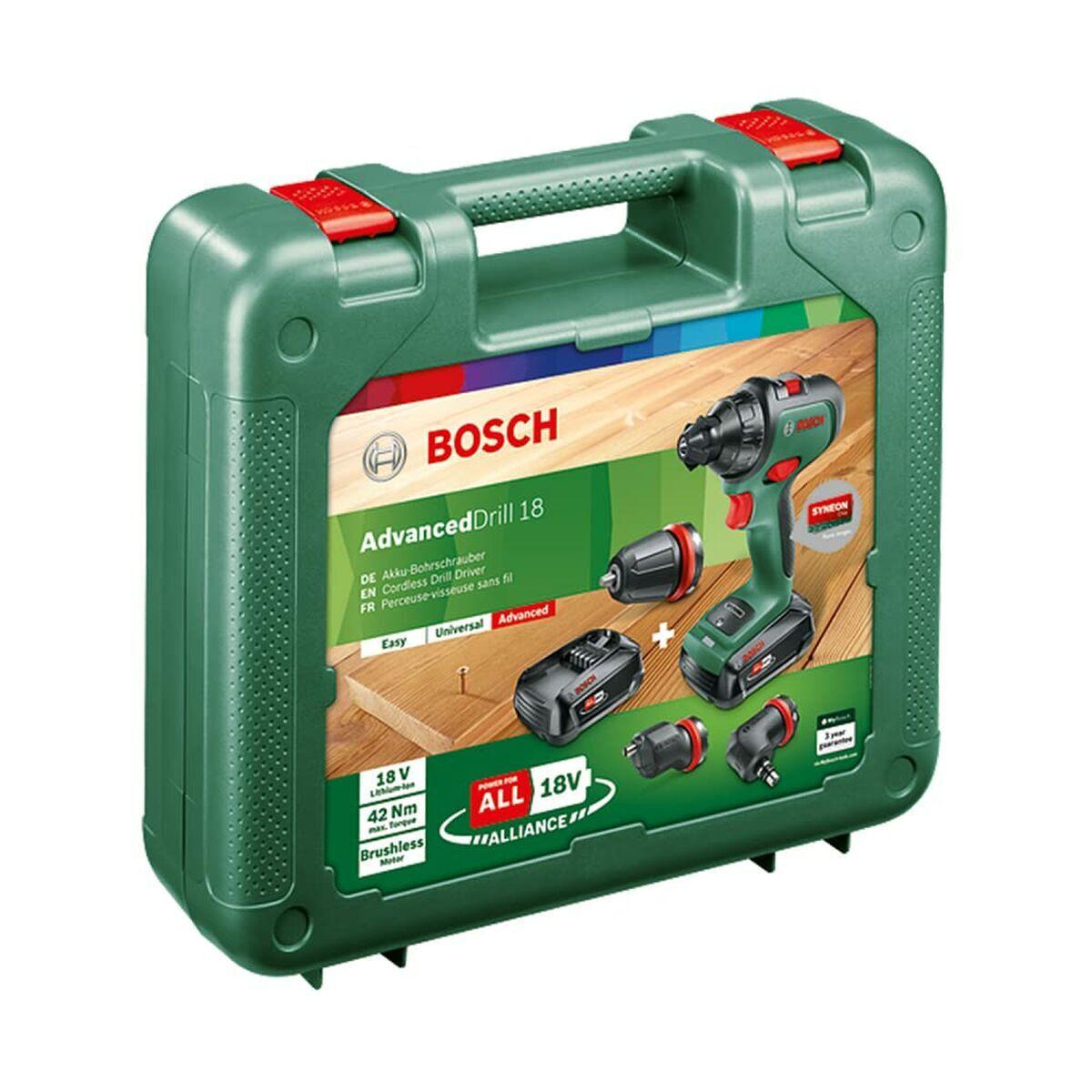 Bosch Δραπανοκατσάβιδο AdvancedDrill 18  with 2 batteries (06039B5008)