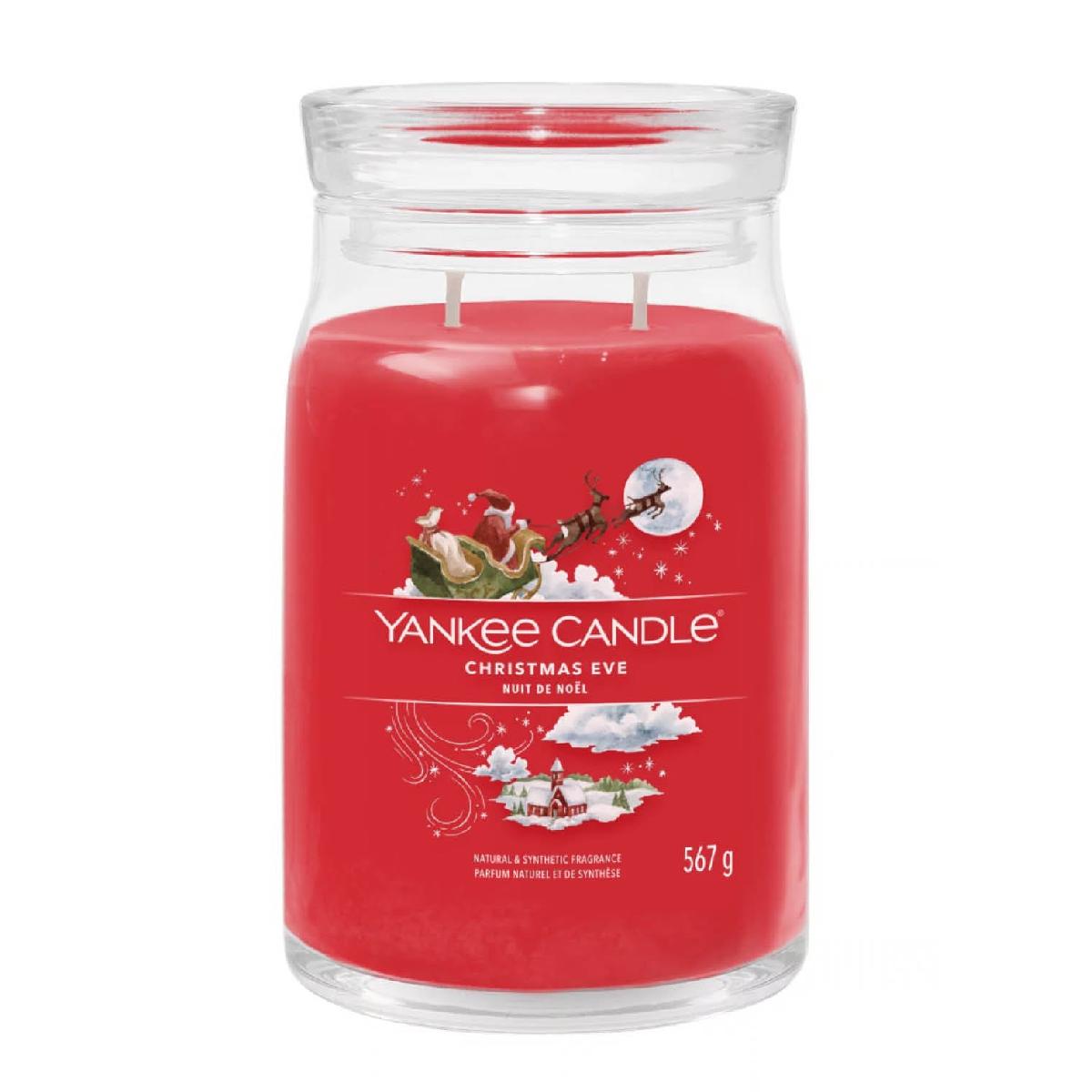 Yankee Candle Christmas Eve Signature Αρωματικό Κερί 567gr