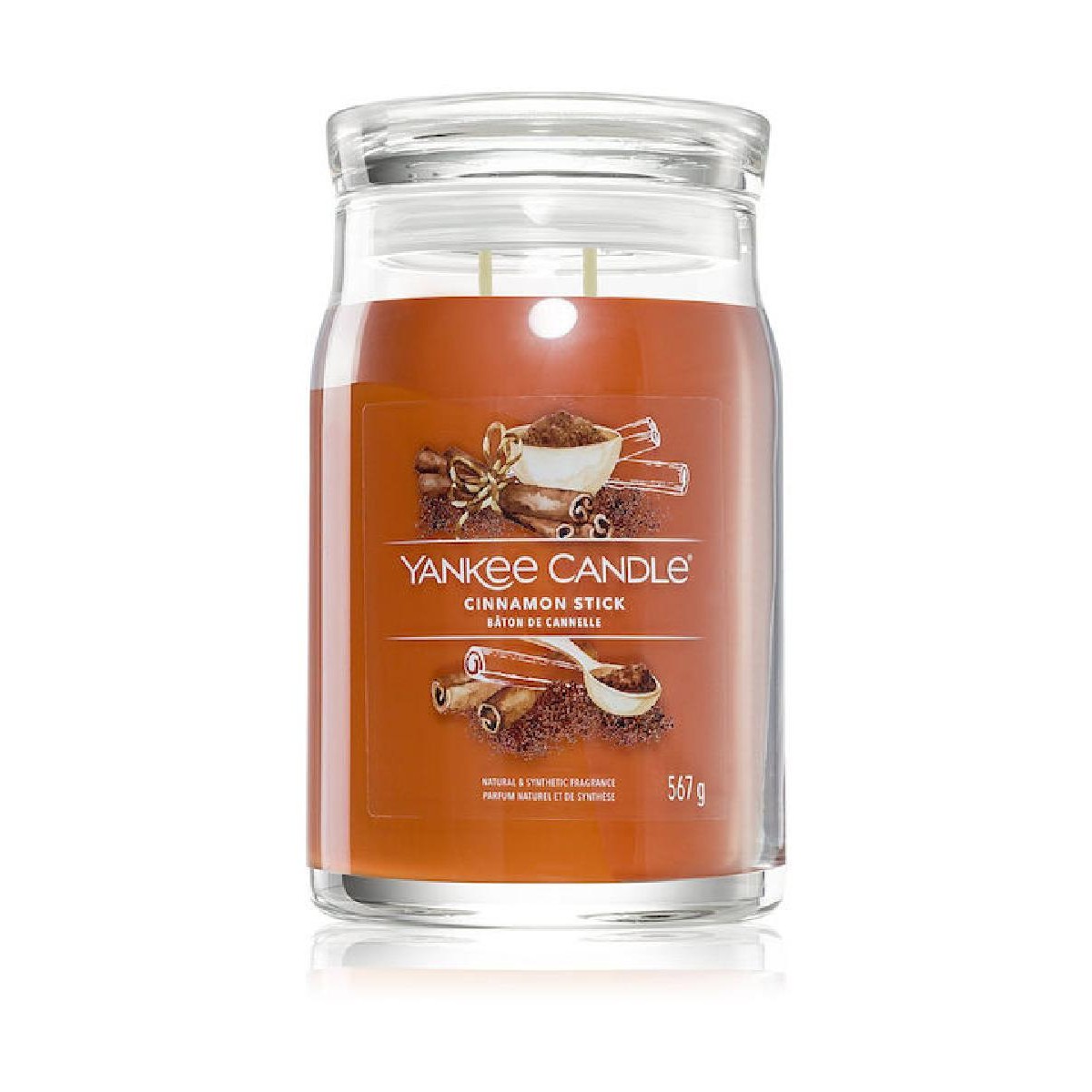 Yankee Candle Cinnamon Stick Signature Αρωματικό Κερί  567gr