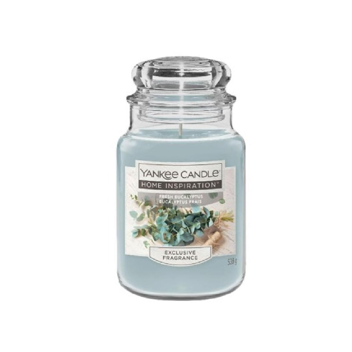 Yankee Candle Home Inspiration Fresh Eucalyptus Αρωματικό Κερί 538g