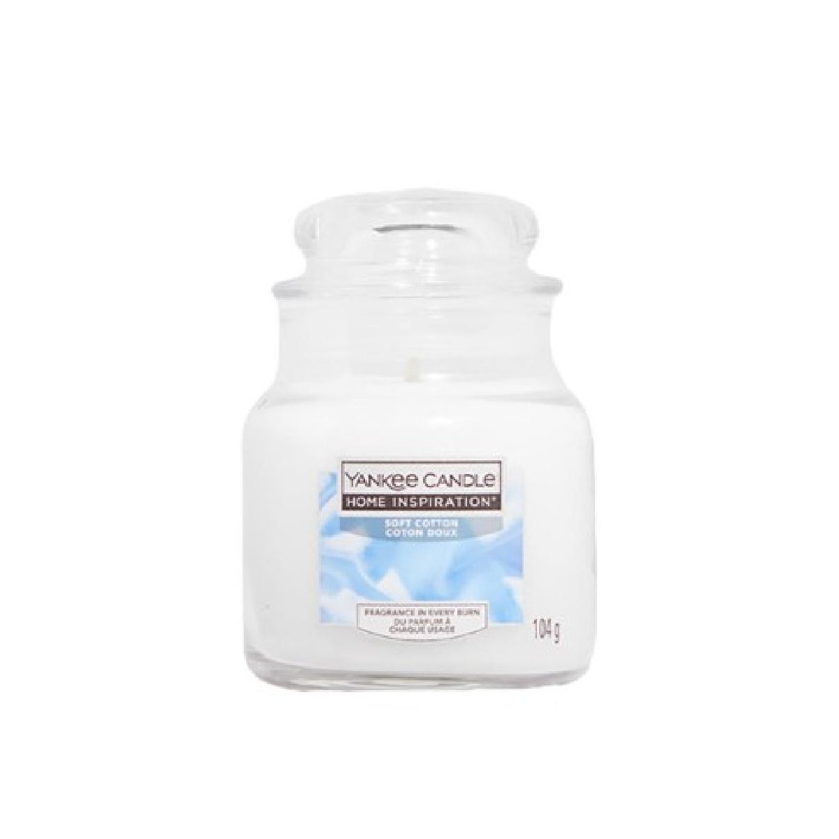 Yankee Candle Home Inspiration Soft Cotton Αρωματικό Κερί 104g