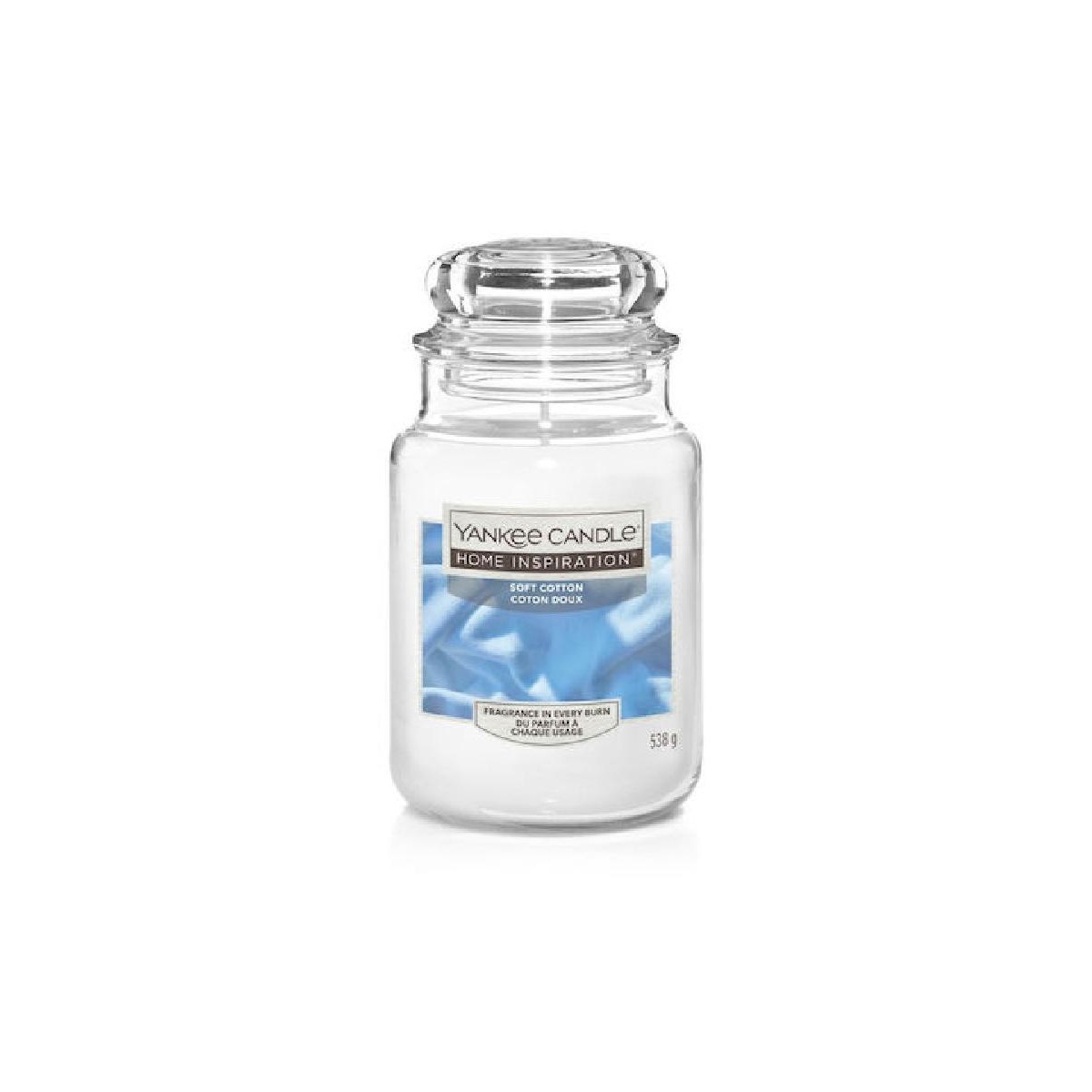 Yankee Candle Home Inspiration Soft Cotton Αρωματικό Κερί 538g