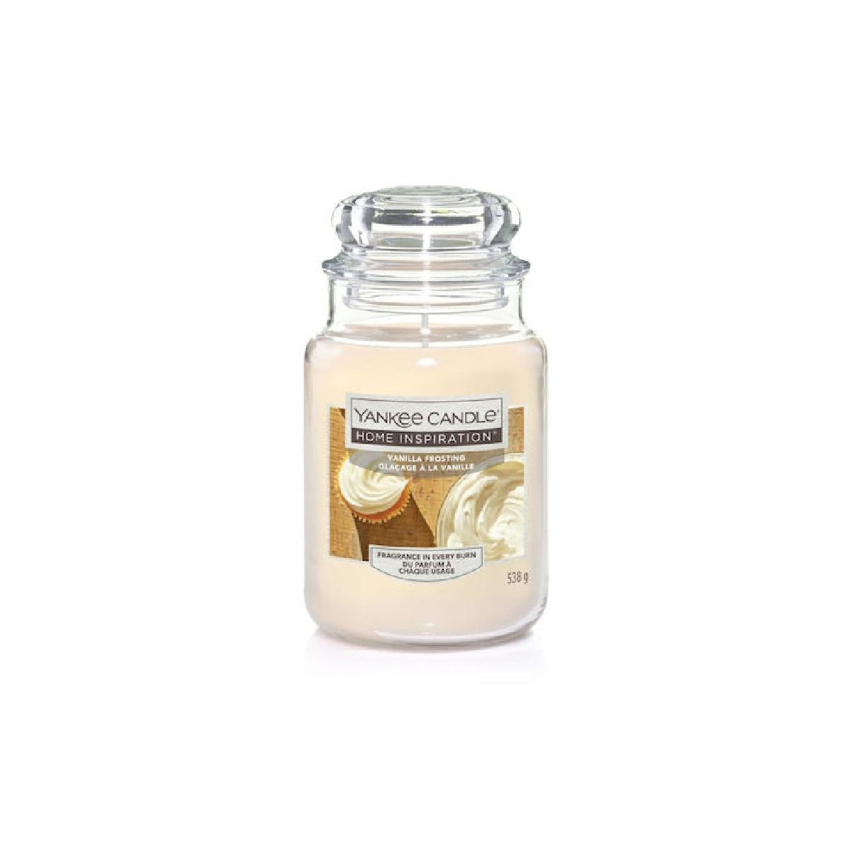 Yankee Candle Home Inspiration Vanilla Frosting Αρωματικό Κερί 538g