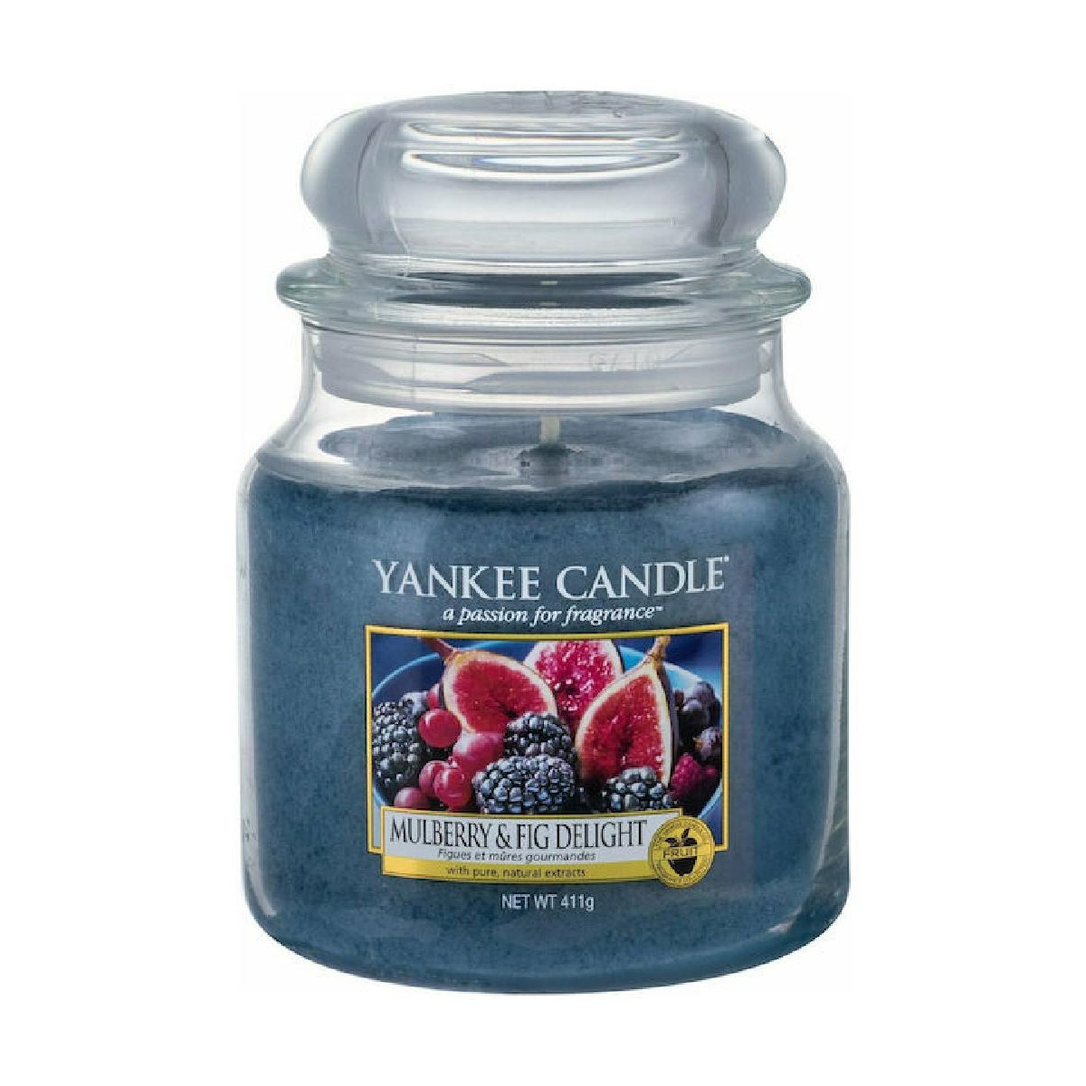 Yankee Candle Mulberry & Fig Delight Αρωματικό Κερί  411gr