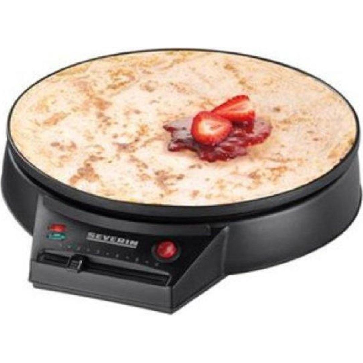 Severin CM 2198 Crepes maker 30cm 1000 watt black