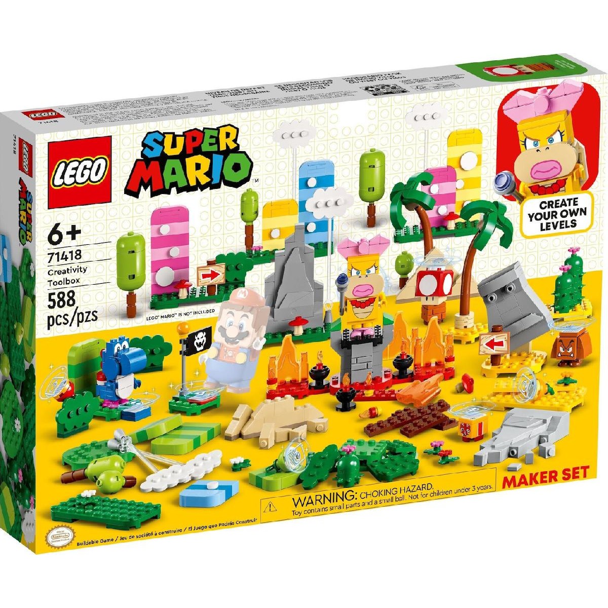 LEGO® Super Mario Creativity Toolbox Maker Set (71418)