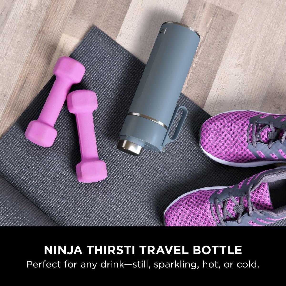 Ninja Thirsti 530 ml Travel Bottle blue