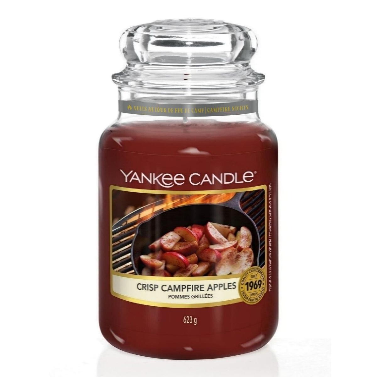 Yankee Candle Crisp Campfire Apples Αρωματικό Κερί 623gr