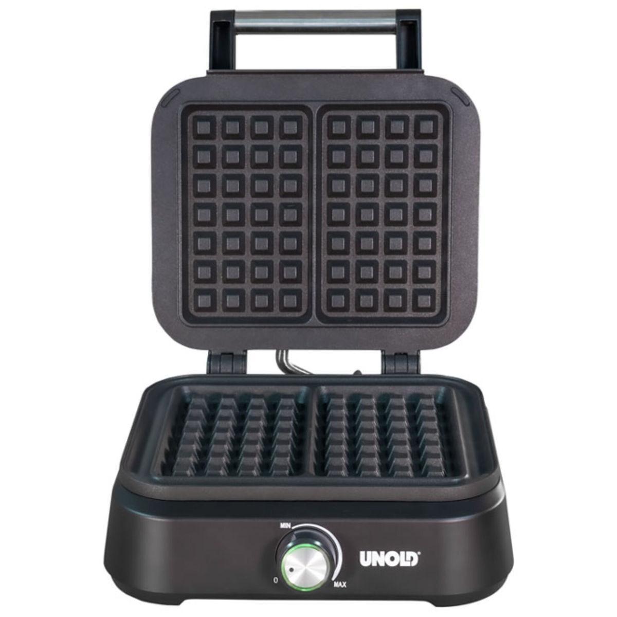 Unold 48275 Belgian Waffle Maker Brussels 1500 watt black