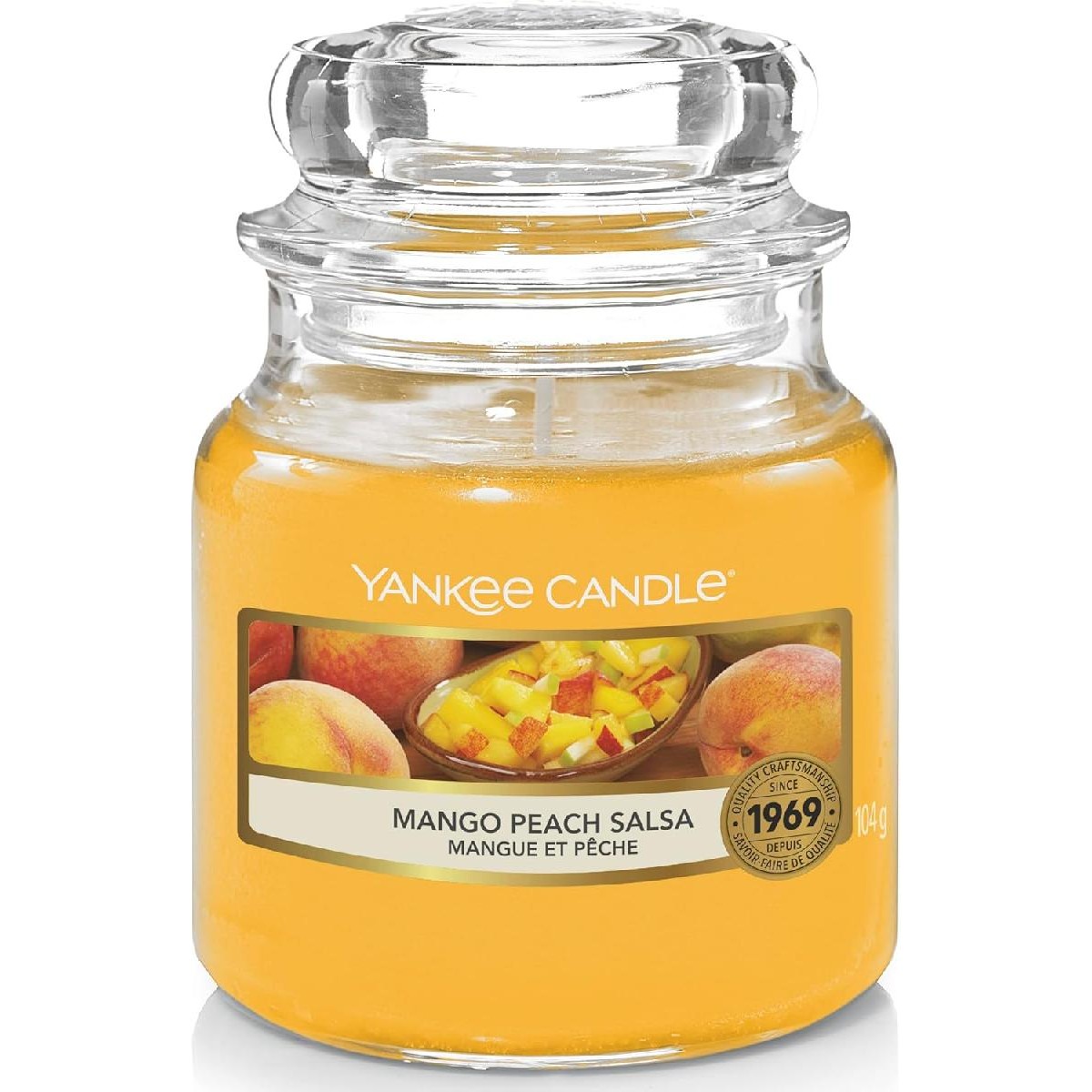 Yankee Candle Mango Peach Salsa Αρωματικό Κερί 104gr