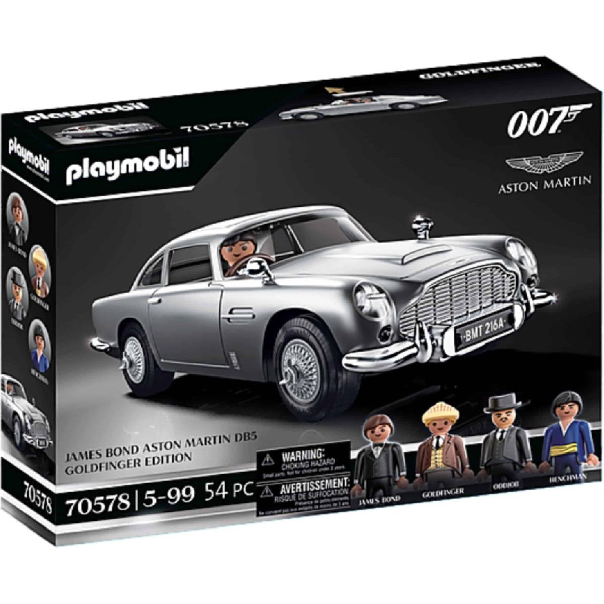 Playmobil Aston Martin James Bond: Goldfinger Edition (70578)