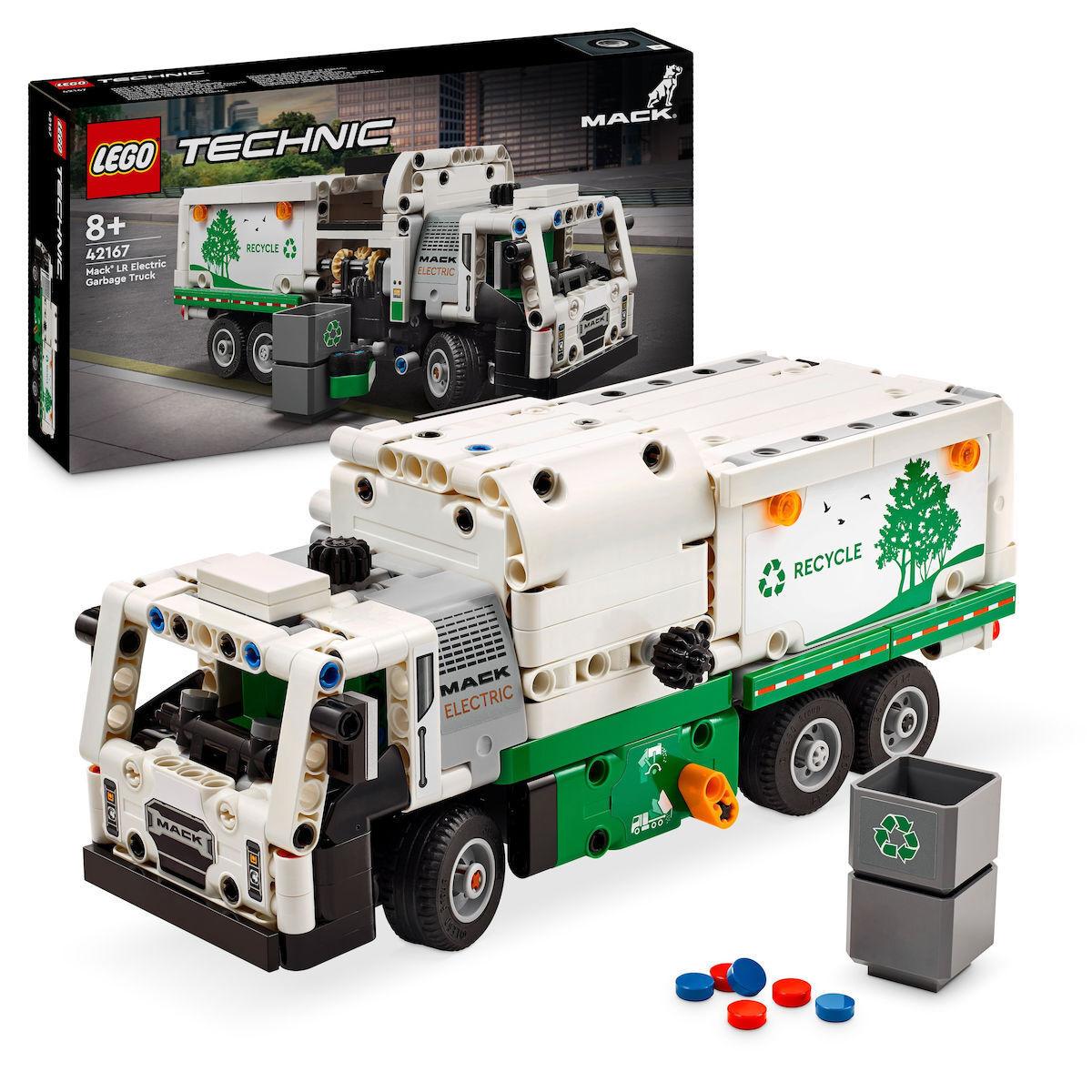 LEGO® Technic Mack LR Electric Garbage Truck (42167)