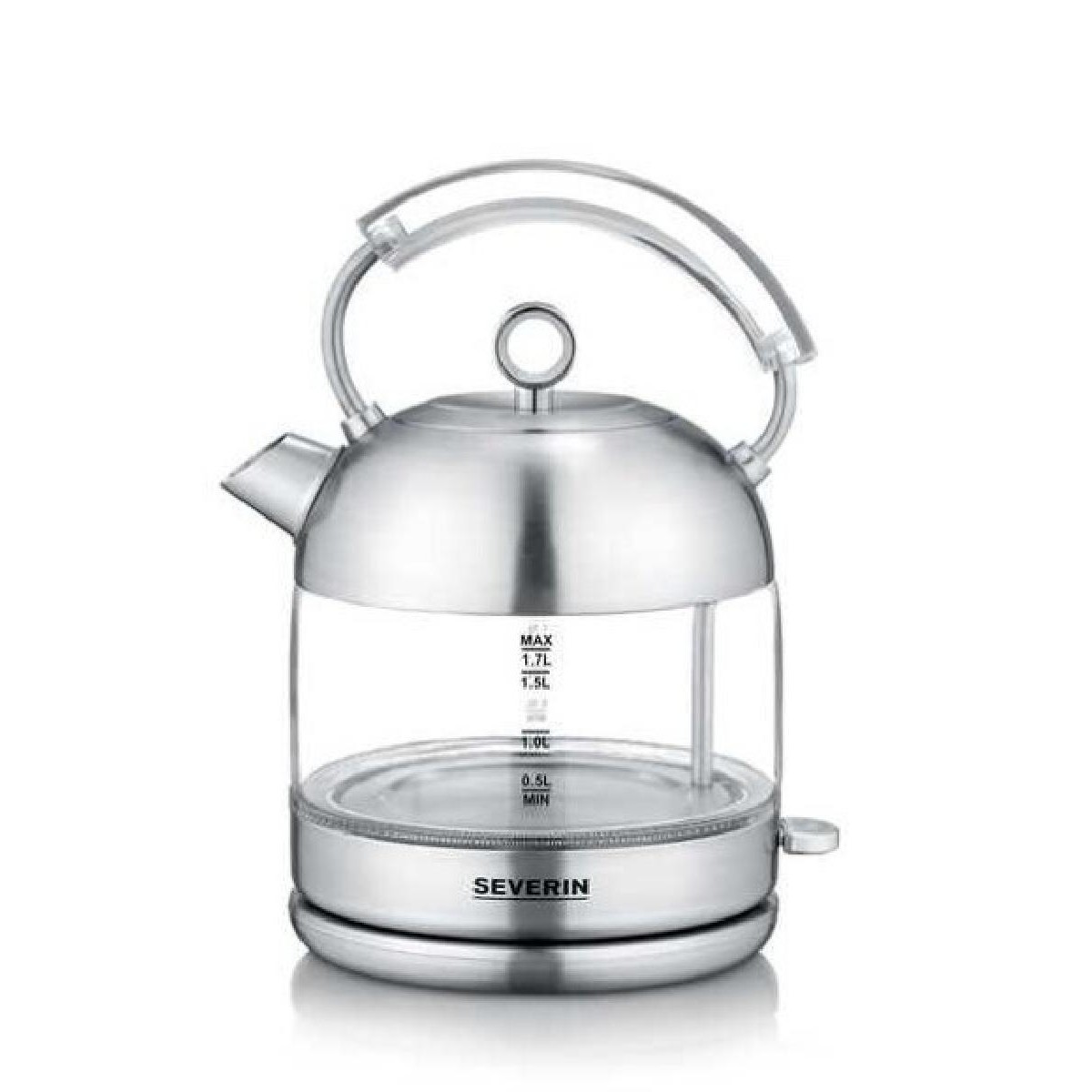 Severin WK 3458 mini glass Βραστήρας 500ml 1100 watt inox