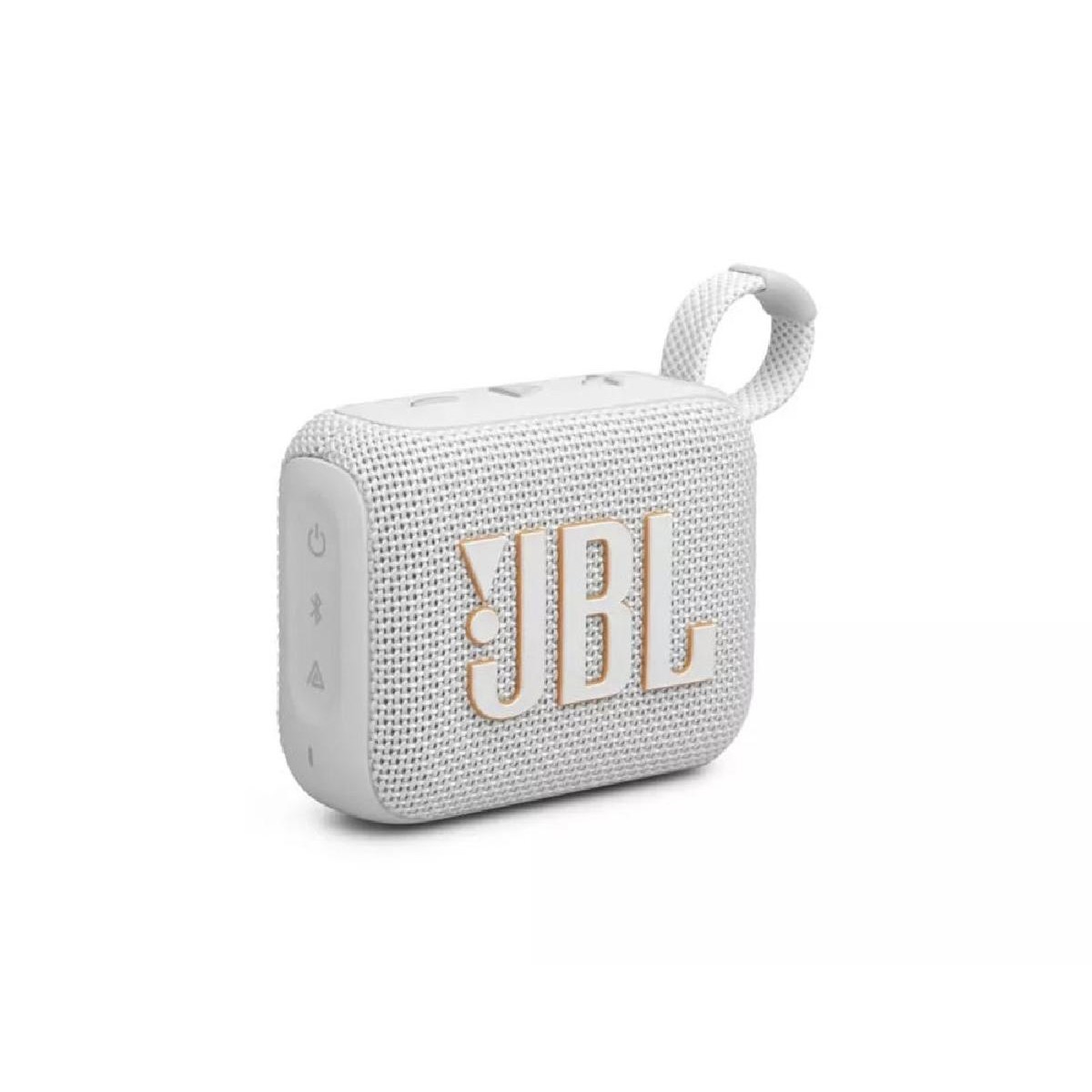 JBL Go 4 bluetooth speaker white