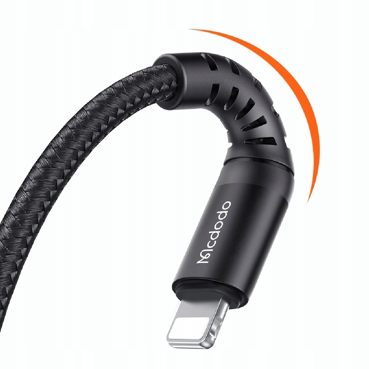 Mcdodo CA-2261 USB-A to Lightning Data-Charging Cable 1m black