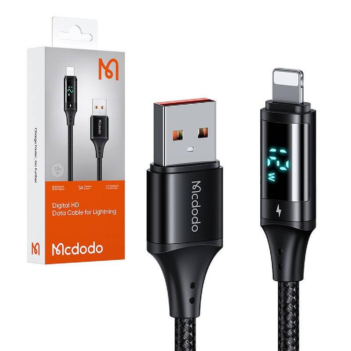 Mcdodo CA-1060 USB-A to Digital Display Ligthning Data Cable 1.2m