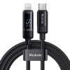 Mcdodo CA-5210 Digital Display 36 watt Type-C to Lightning Data Cable 1.2m
black