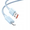 Mcdodo CA-3641 USB-A to Lightning Transparent Data Cable  1.2m blue