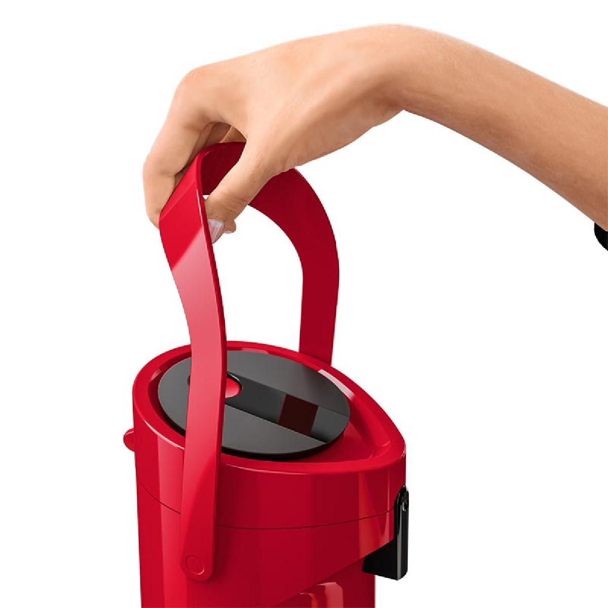 Emsa Θερμός Ponza Pump-vacuum Jug 1.9 L, red (515708)