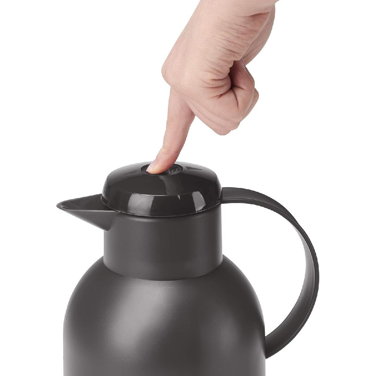 Emsa Samba Wave Vacuum Jug Κανάτα Θερμός 1,5lt, black (3110600415)