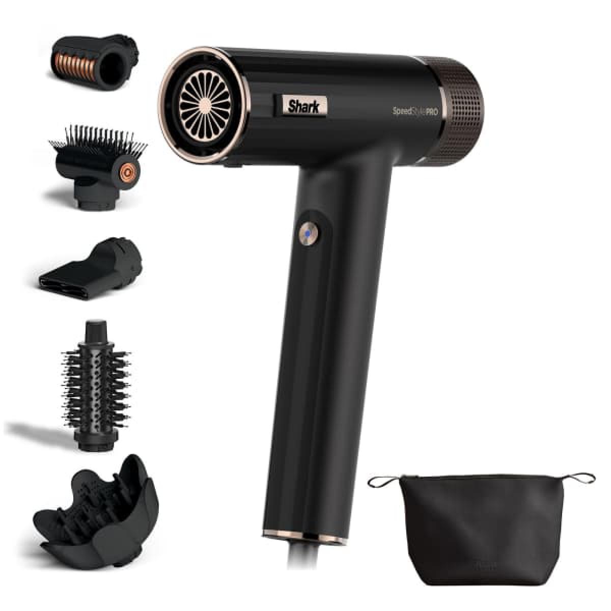 Shark HD752EU SpeedStyle Pro 5in1  1750 watt Ionic hair dryer black