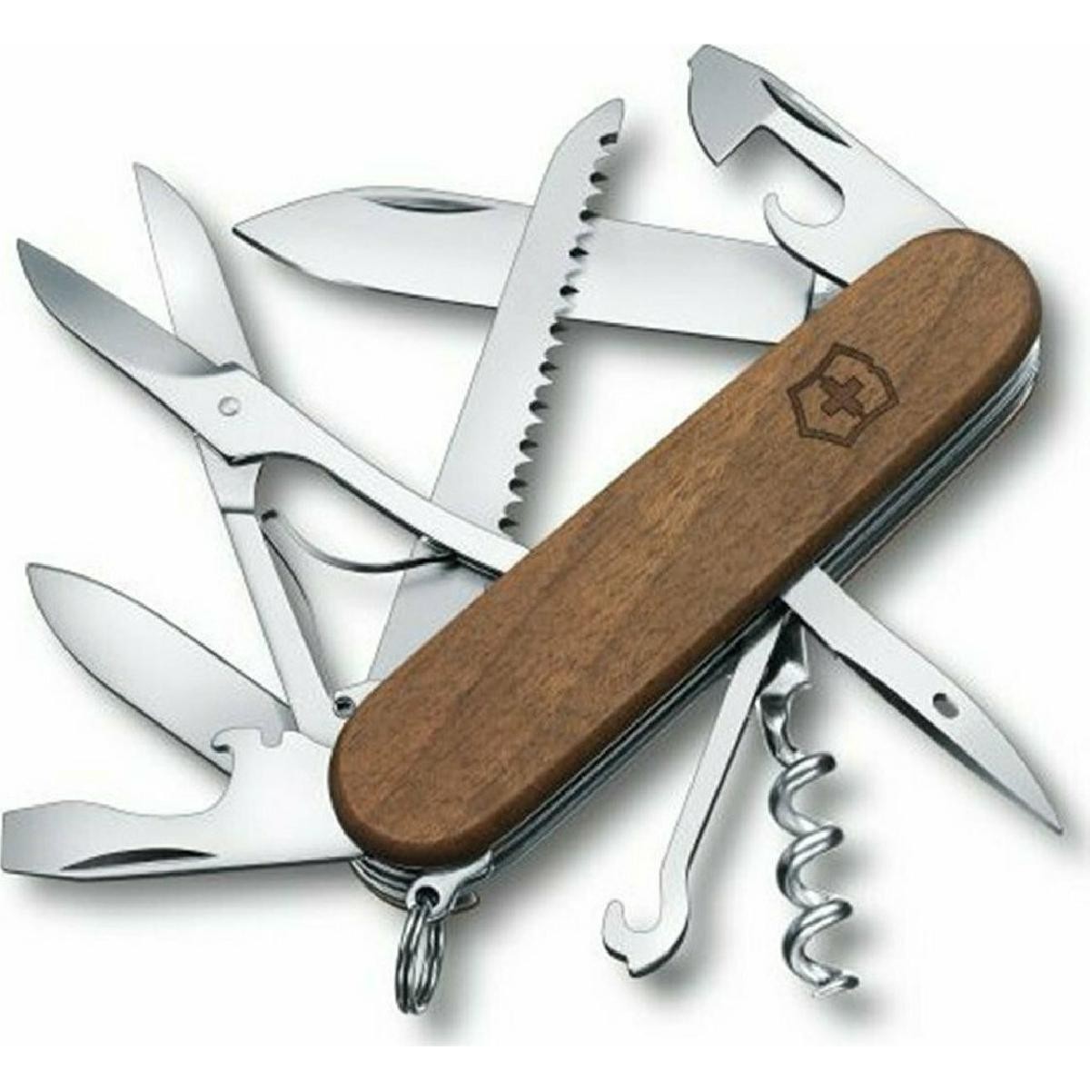 Victorinox Huntsman Swiss wood Ελβετικός Σουγιάς  (1.3711.63)