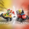 LEGO® City Pizza vs. Fire Truck Race Car (60458)