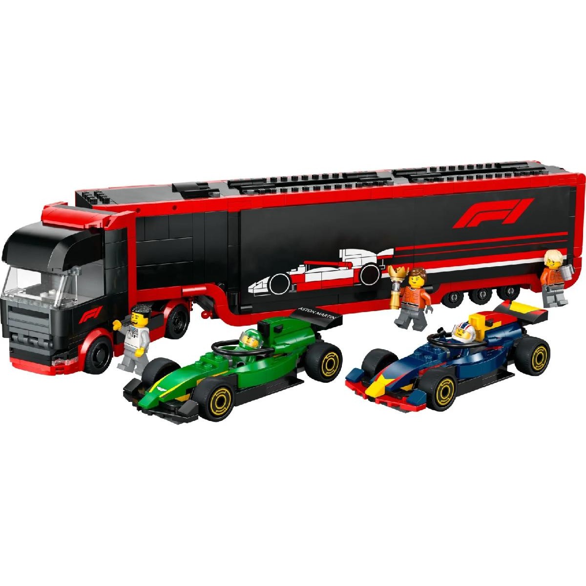 LEGO®  City F1 Truck With RB20 & AMR24 F1 Cars (60445)