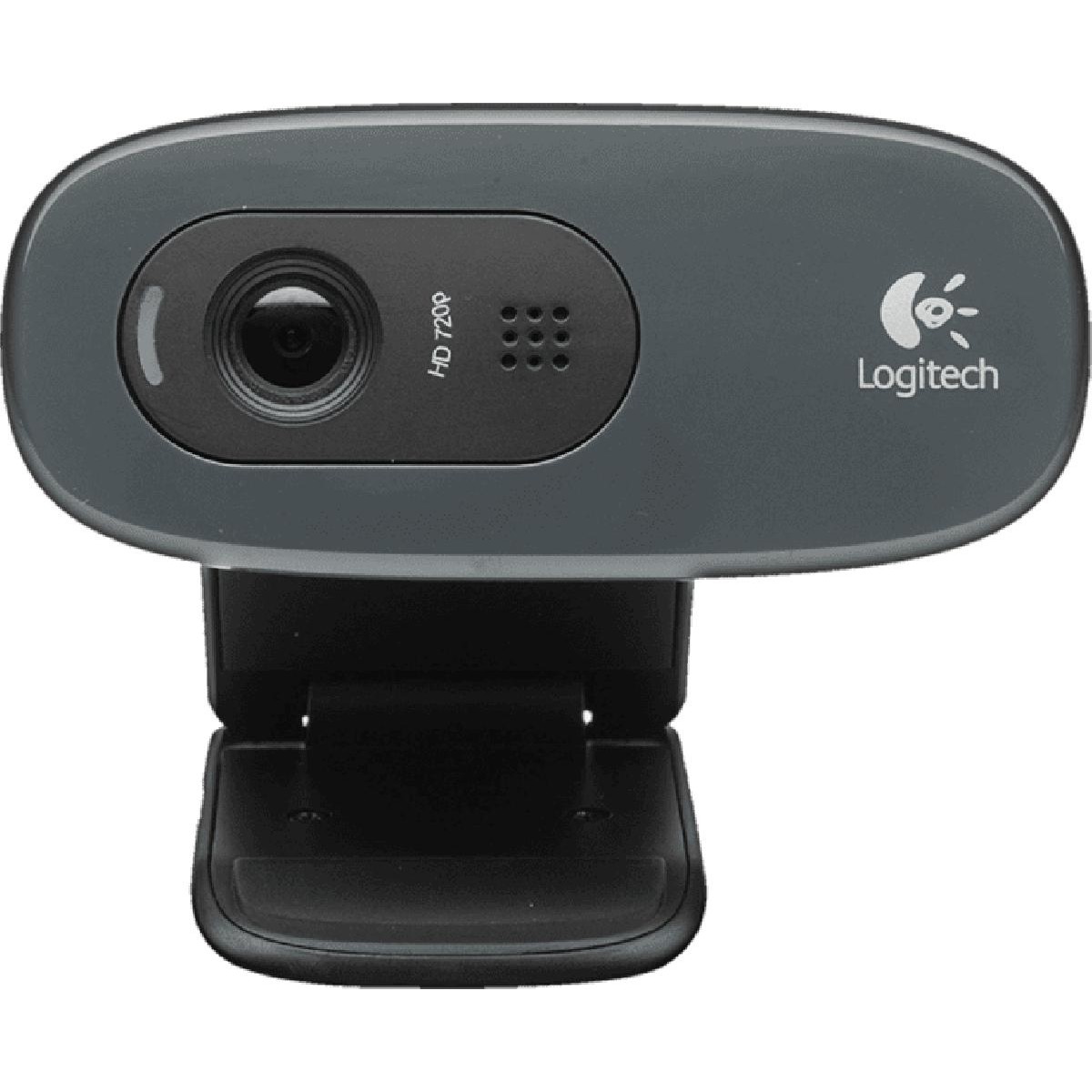 Logitech C270 HD Webcam 720p black