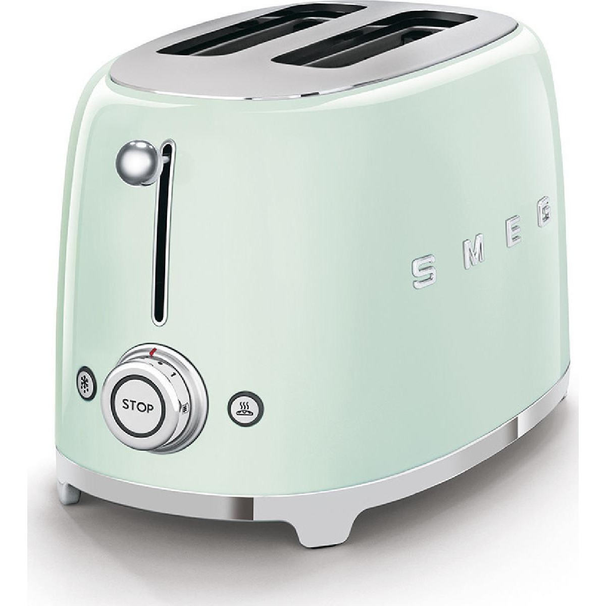 Smeg TSF01PGEU Φρυγανιέρα 2 Θέσεων 950 watt pastel green