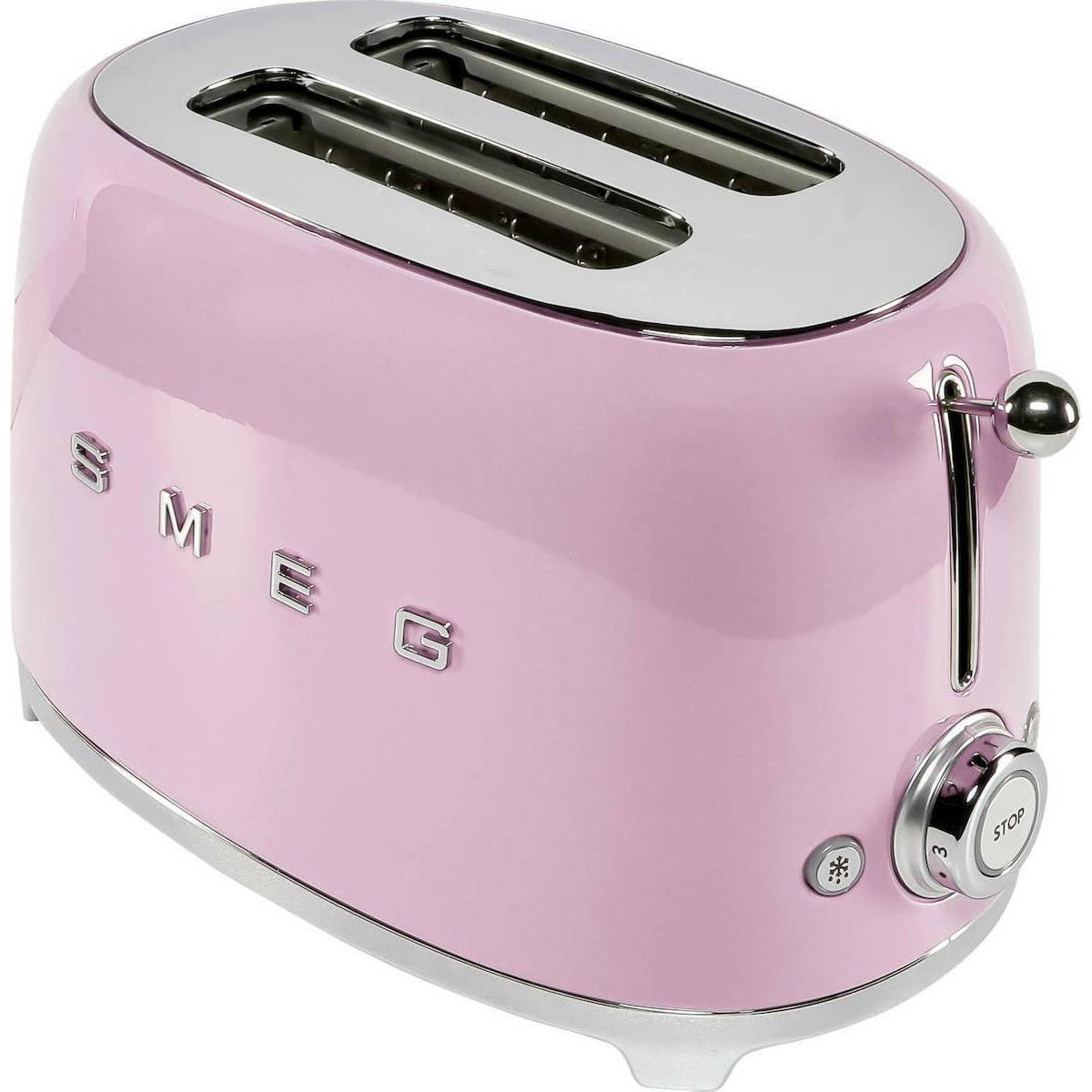 Smeg TSF01PKEU Φρυγανιέρα 2 Θέσεων 950 watt pink