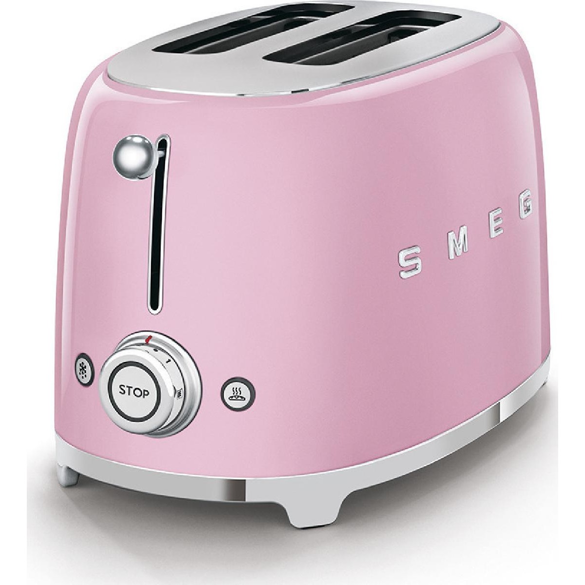 Smeg TSF01PKEU Φρυγανιέρα 2 Θέσεων 950 watt pink